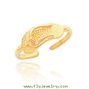 14K Gold Sandal Toe Ring