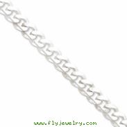 Sterling Silver 11mm Curb Chain anklet