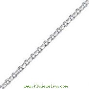 Sterling Silver 3.5mm Rolo Chain