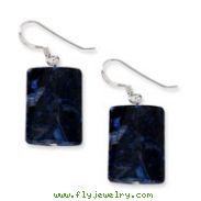 Sterling Silver Blue Lepidolite Earrings