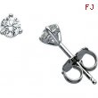 1 Pair Si2-gh Diamond Stud Earrings 