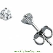 1 Pair Si2-gh Diamond Stud Earrings 