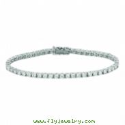 10 Pointer diamond bracelet