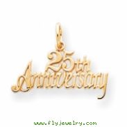 10k 25th Anniversary Charm