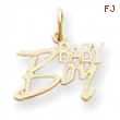 10k Baby Boy Charm