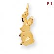 10k BABY BUNNY CHARM