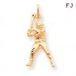 10k BASEBALL CHARM