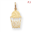 10k BASKETBALL CHARM