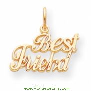 10k BEST FRIEND CHARM