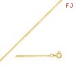 10k Carded Cable Rope Chain