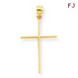10k Cross Pendant