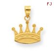 10k Crown Charm