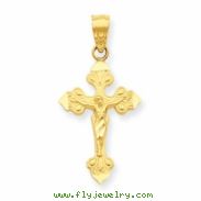 10k Crucifix Charm