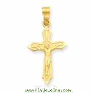 10k Crucifix Charm