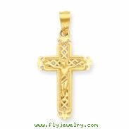 10k Crucifix Charm