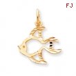 10k FISH CHARM