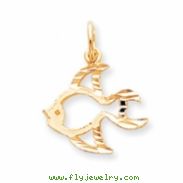 10k FISH CHARM