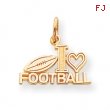 10k Football Charm