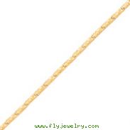 10K Gold 4.0mm NUGGET Bracelet