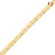 10K Gold 7.0mm NUGGET Bracelet