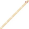 10K Gold Light Figaro Chain