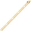 10K Gold Light Figaro Chain