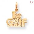 10k Golf Charm