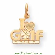 10k Golf Charm