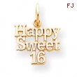 10k HAPPY SWEET 16 CHARM