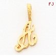 10k Initial F Charm