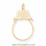 10k Live Love Laugh Charm Holder