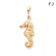 10k SEA HORSE CHARM