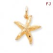 10k STARFISH CHARM