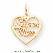 10k SUPER MOM CHARM