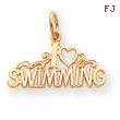 10k Swimming Charm