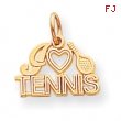 10k Tennis Charm