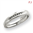 10k White Gold Diamond Wedding Band ring
