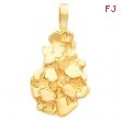 10KY PENDANT P NUGGET PENDANT