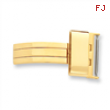 12mm Gold-tone Buckle Deployment Buckle