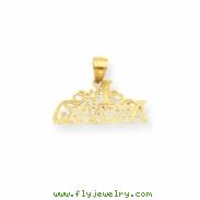 14K #1 Grandpa Pendant