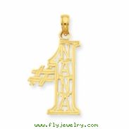 14K #1 Nana Pendant