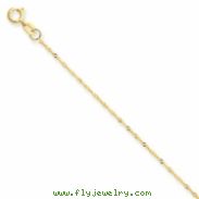 14k 1mm Singapore Chain