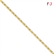 14k 2mm Byzantine Chain