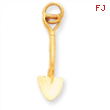 14k 3-D Spade Charm