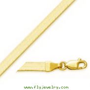 14K 4.0mm Herringbone Chain