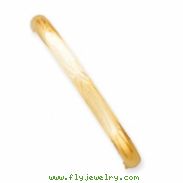 14k 4/16 Oversize Florentine Engraved Hinged Bangle Bracelet
