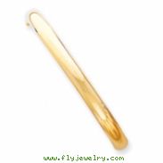 14k 4/16 Oversize High Polished Hinged Bangle Bracelet