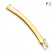 14k 4mm Lightweight Omega Extender for Necklace