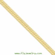 14k 6.5mm Silky Herringbone Chain