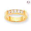 14k A Diamond channel band